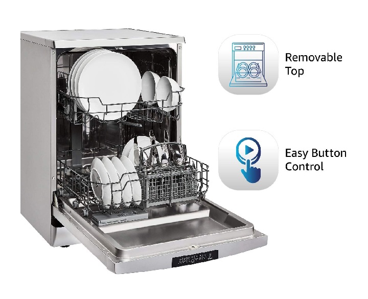amazonbasics 12 place settings dishwasher