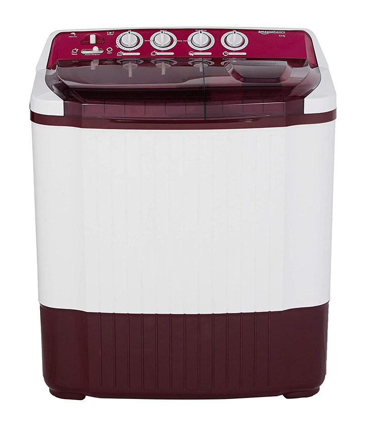amazonbasics 7.5 kg semi-automatic top load washing machine