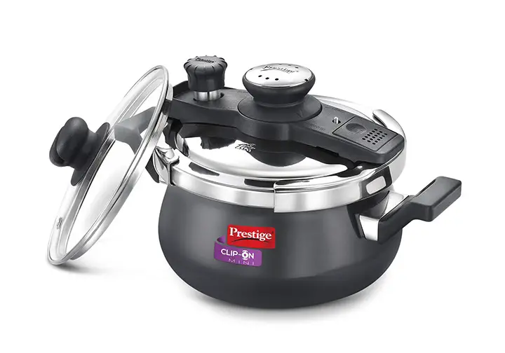 prestige clip on pressure cooker