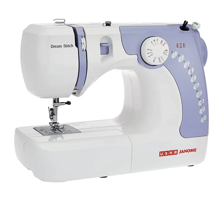 usha janome dream stitch automatic zig-zag electric sewing machine