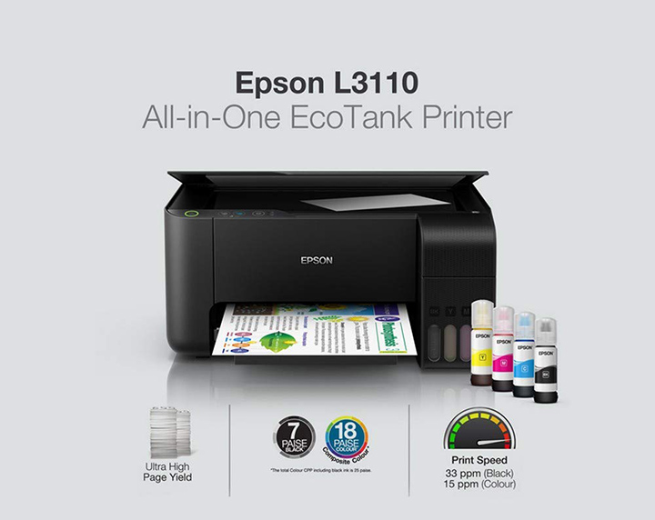 epson ecotank l3110 printer