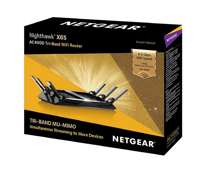 netgear nighthawk tri-band gigabit wifi router