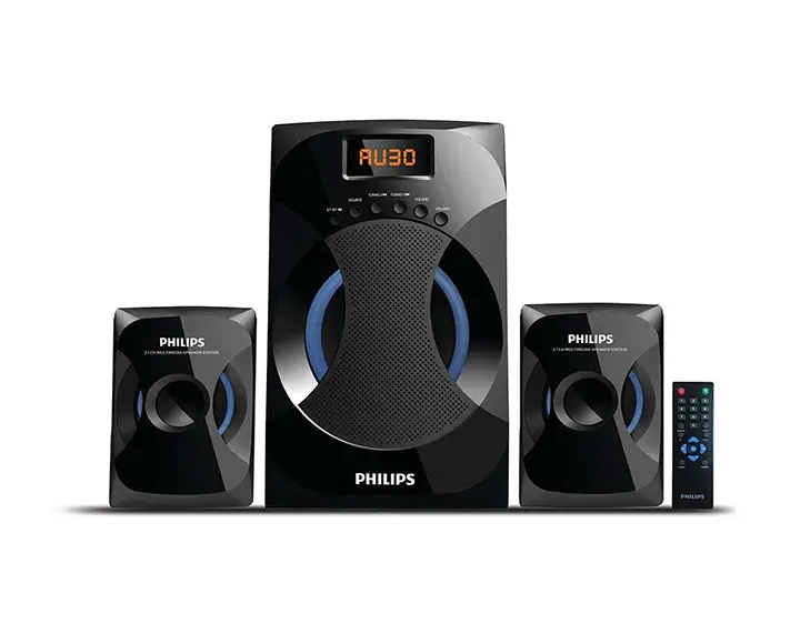philips mms-4545b 2.1 channel speaker system