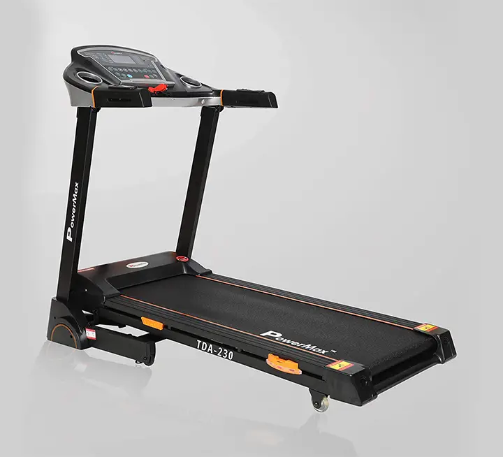 powermax fitness tda-230 2hp (4hp peak) motorized treadmill