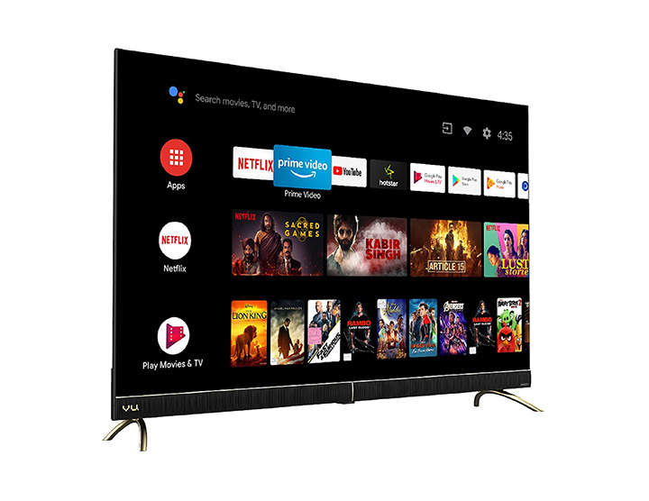 vu 43 inch 4k android tv