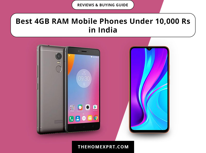 Top 5 Best 4GB RAM Mobile Phones Under 10,000 Rs in India