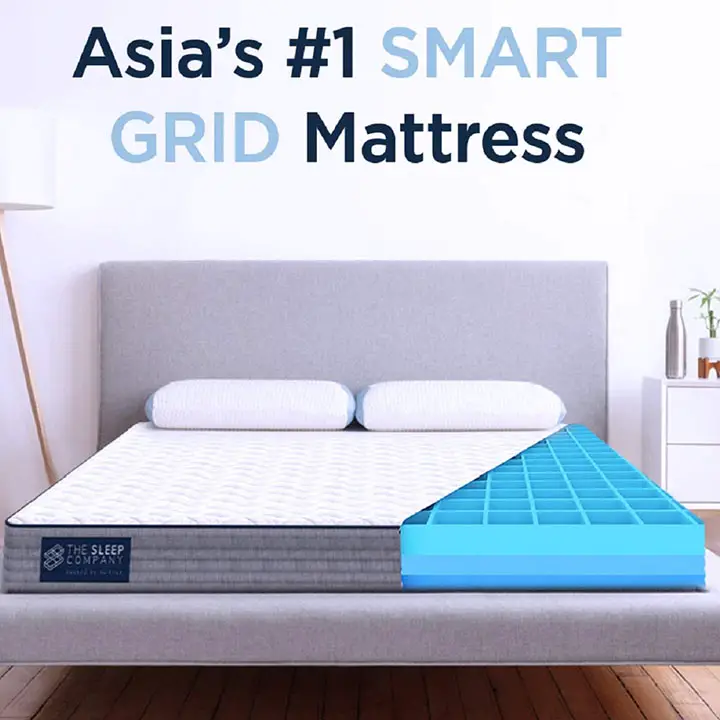 the sleep company smart grid mattress