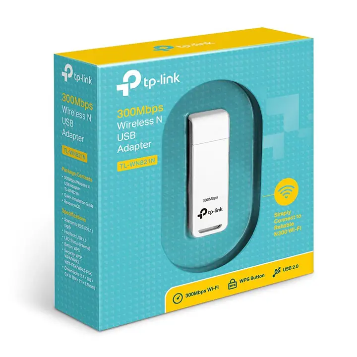 tp-link tl-wn821n 300mbps wireless n usb adapter
