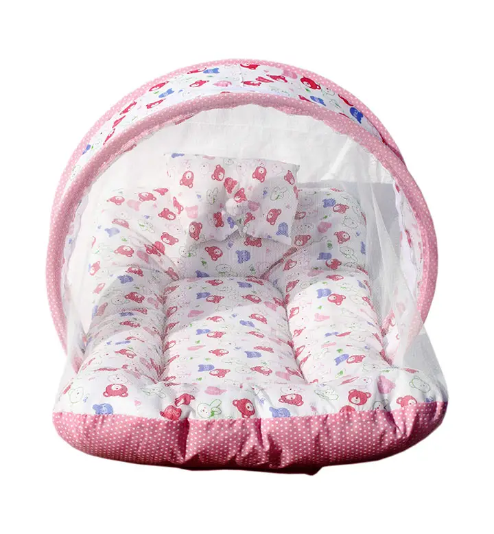 amardeep and co toddler mattress with mosquito net