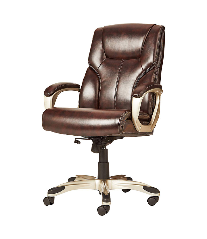 amazonbasics high back executive chair