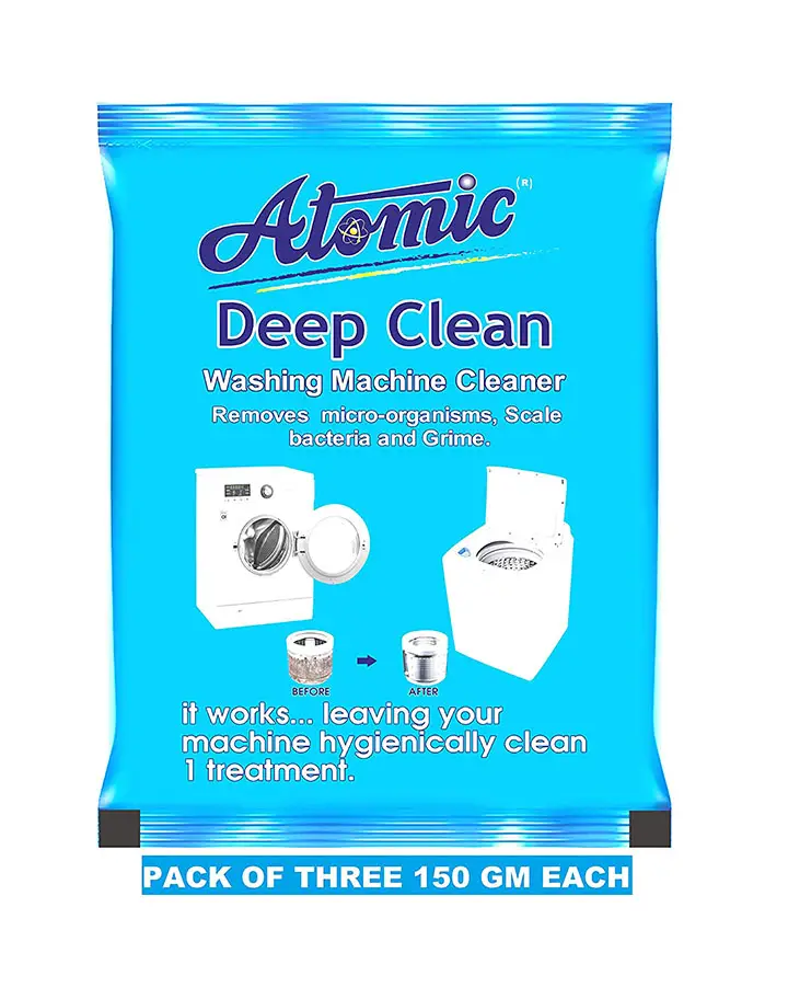 atomic washing machine cleaning powder