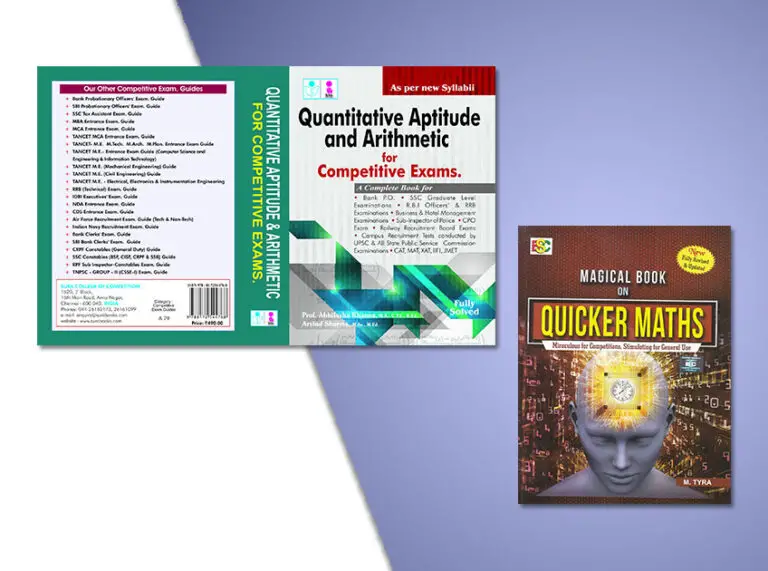 Best Books For Quantitative Aptitude Test