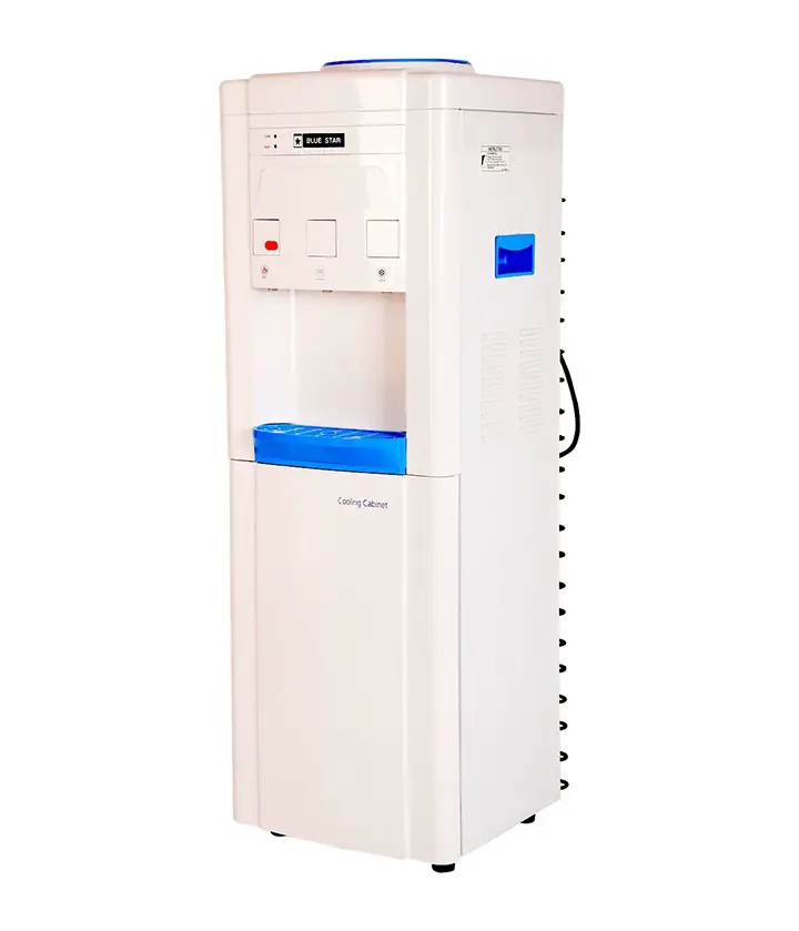 blue star water dispenser with refrigerator