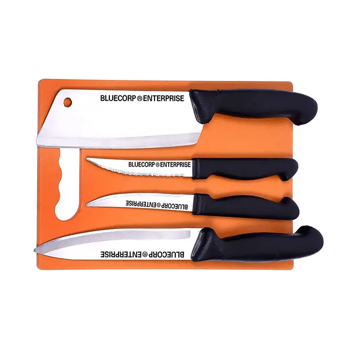 bluecorp® enterprise stainless steel kitchen knives set