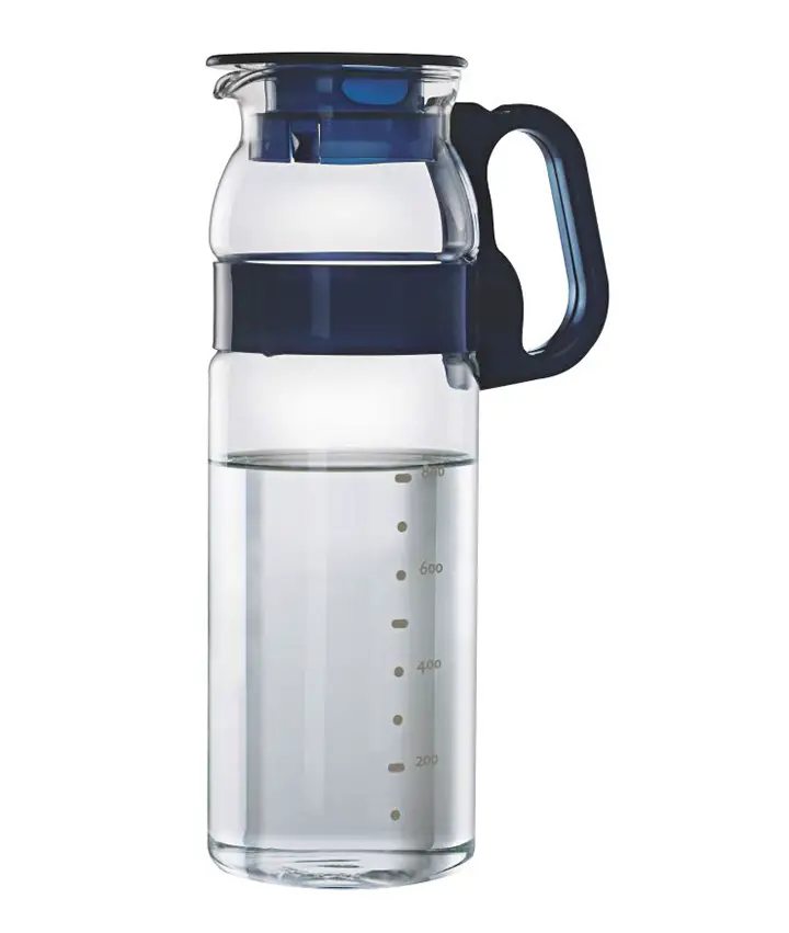 borosil marina jug with plastic handle