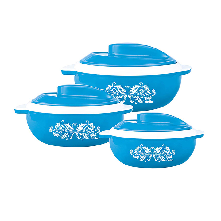 cello 3 piece casserole set