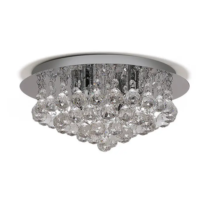 discount 4 product spiral glass raindrop chandelier