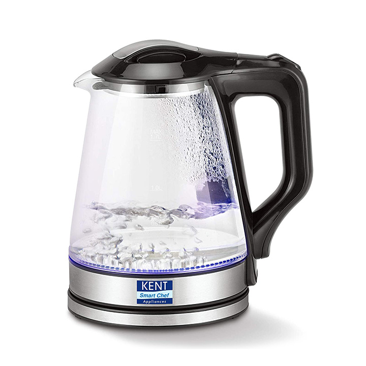 kent glass electric kettle