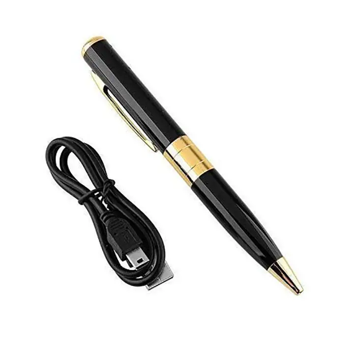 ndp nextdeal pro gold & black spy pen camera