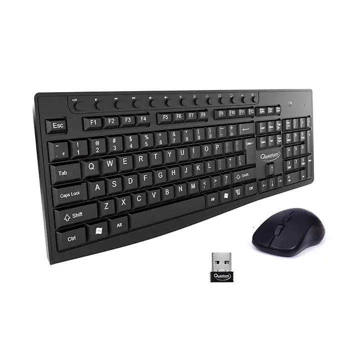 quantum qhm9600 wireless multimedia keyboard and mouse