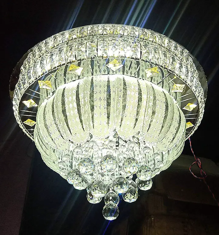 siddhika light traders crystal led chandelier