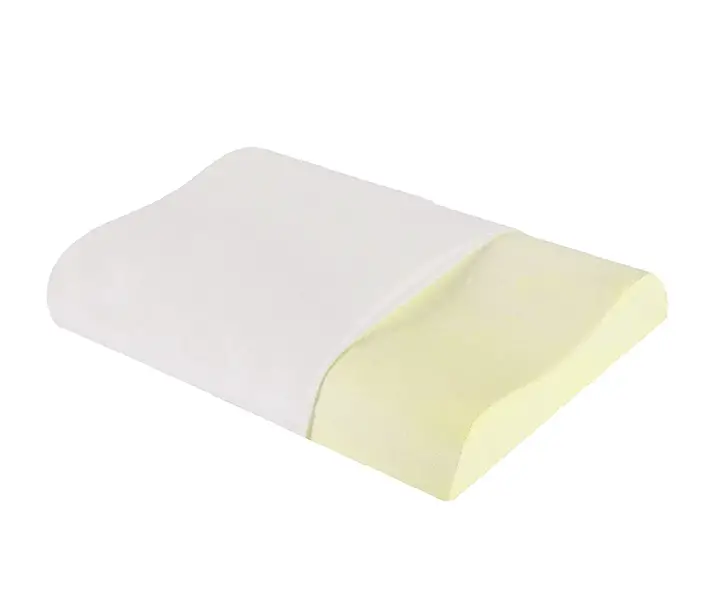 white willow orthopedic memory foam pillow