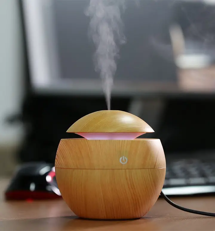 wazdorf magic wooden cool mist humidifier