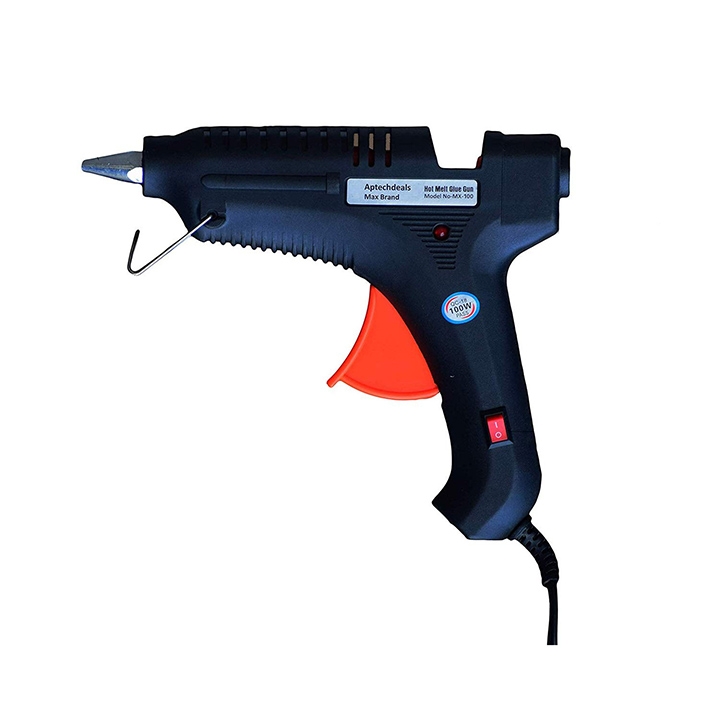 aptechdeals max 100w glue gun with 5 glue sticks