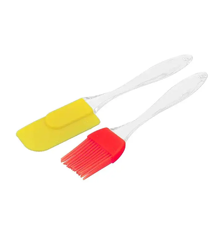 evaluemart silicone spatula and brush set