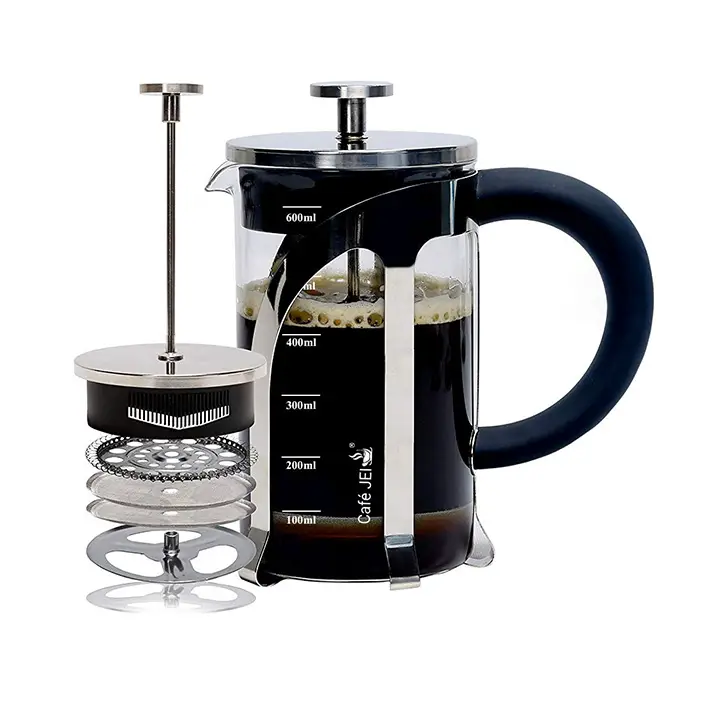 cafe jei french press coffee and tea maker 600ml