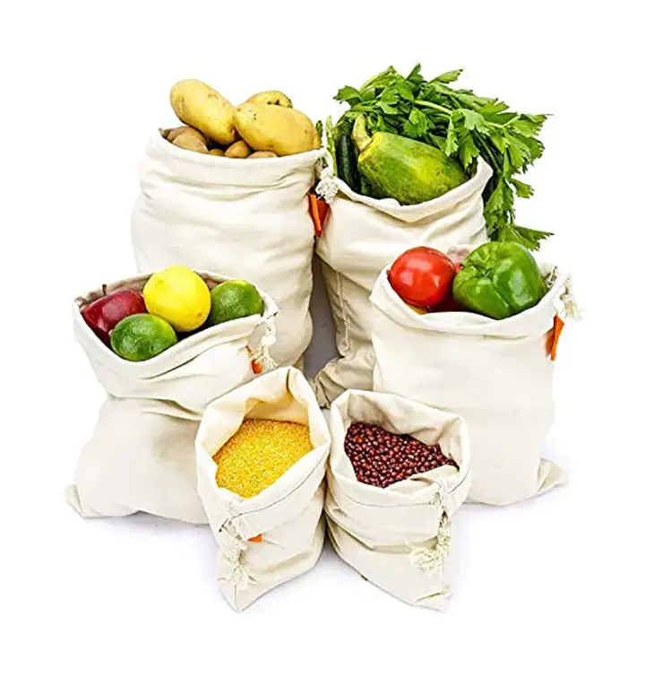 freshkitt cotton eco friendly multipurpose washable fridge storage bag