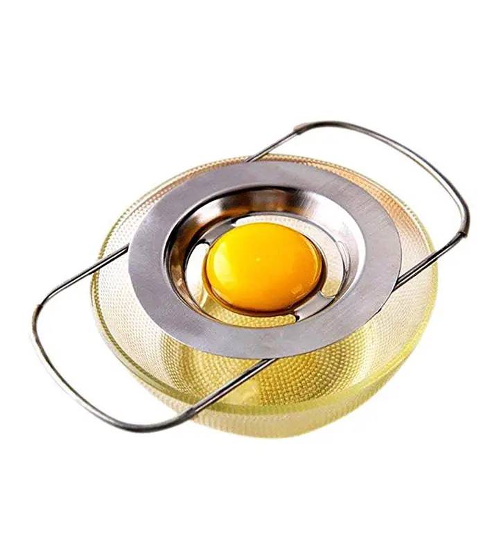 highpot stainless egg yolk white separator filter