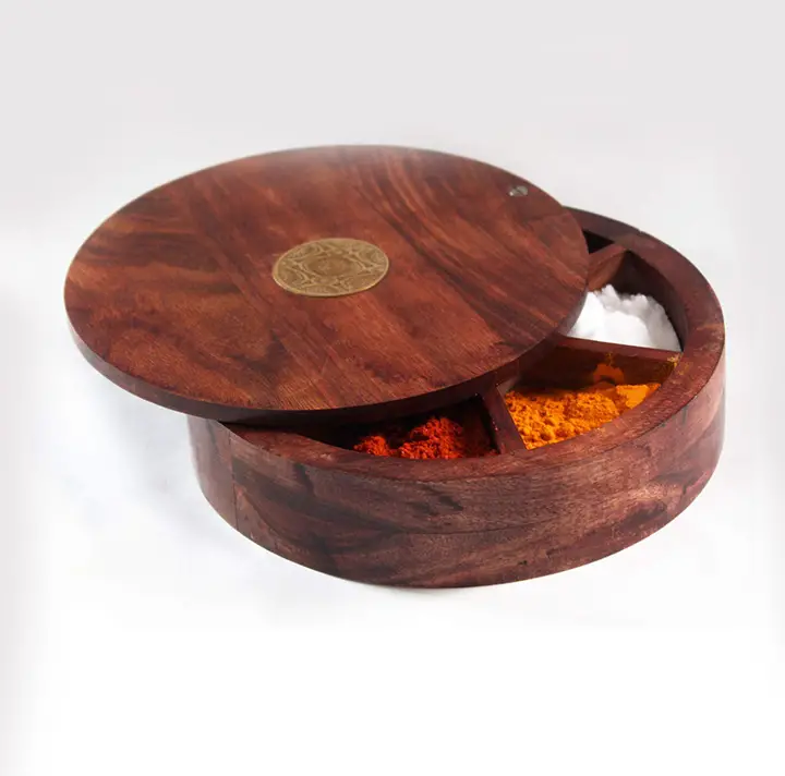 khushi wooden spice box