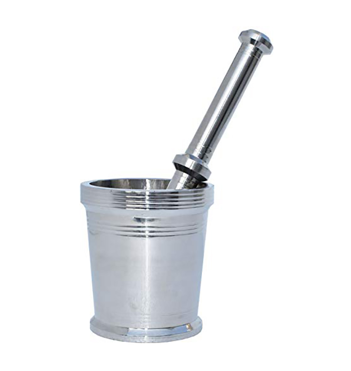 plantex heavy stainless steel mortar and pestle set