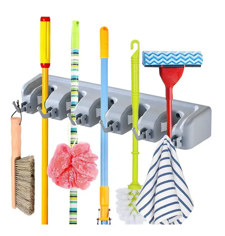 qozweid mop and broom holder