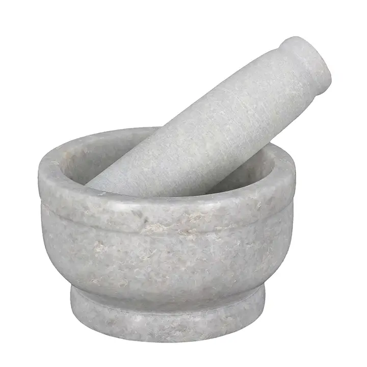 sameer sales marble mortar and pestle set 
