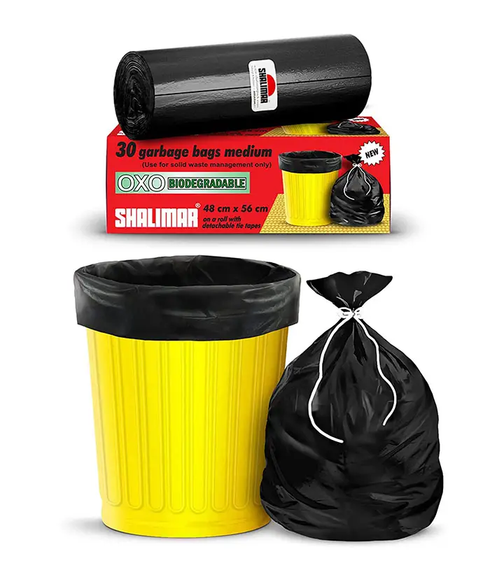 shalimar premium oxo - biodegradable garbage bags