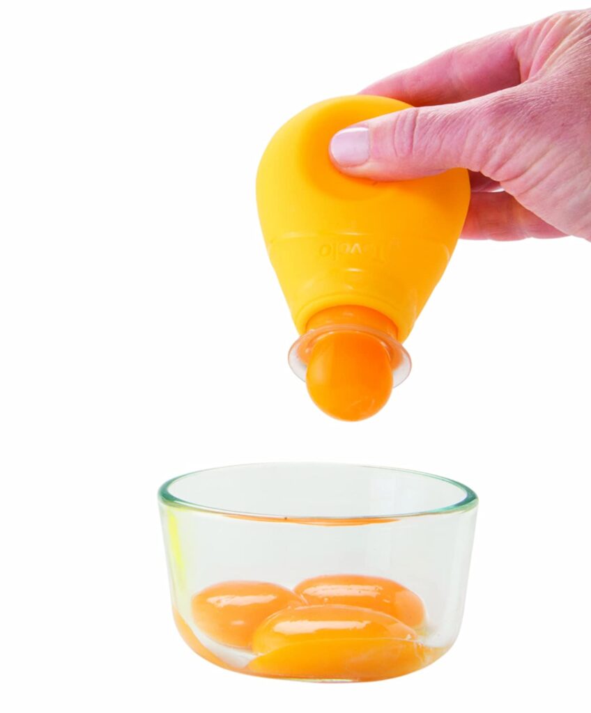 tovolo silicone yolk out egg separator