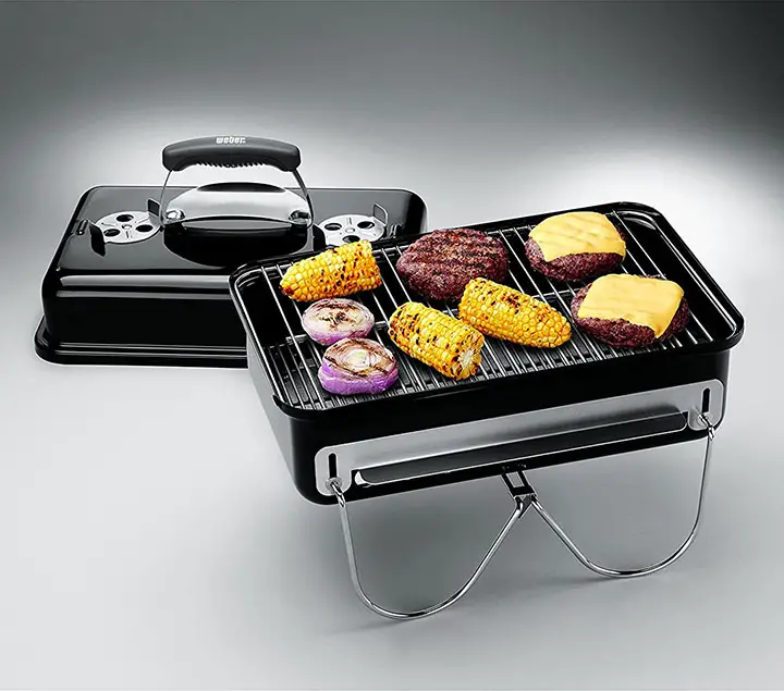 weber portable charcoal grill