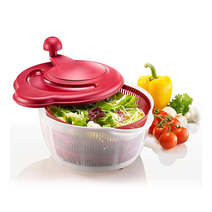 westmark germany vegetable and salad spinner with pouring spout