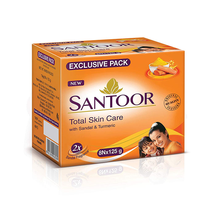 Santoor Sandal and Turmeric