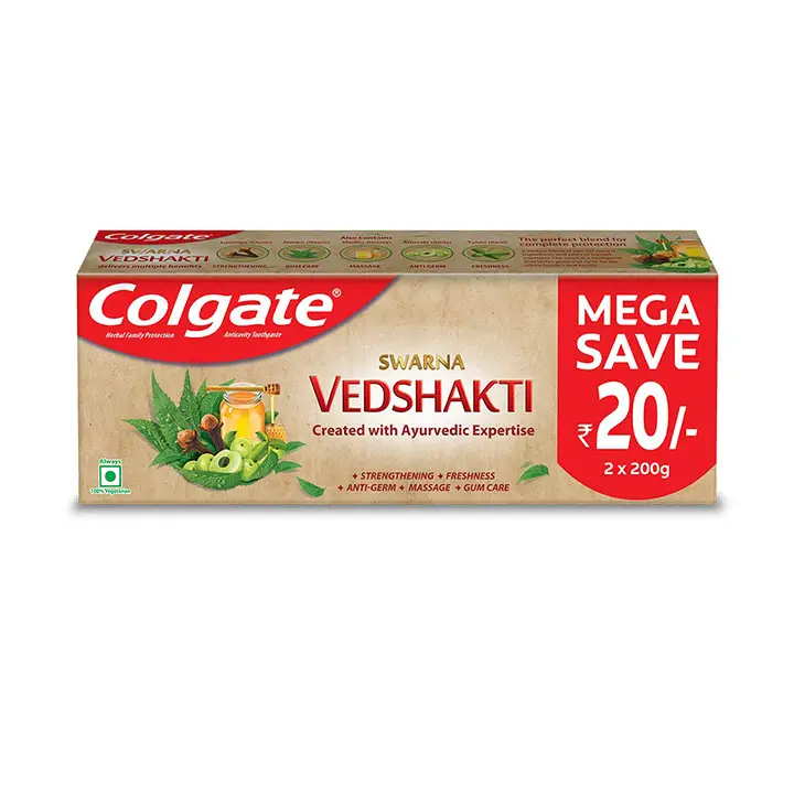 colgate swarna vedshakti ayurvedic toothpaste