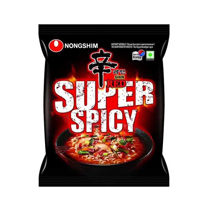 nongshim ramyun korean style super spicy noodle soup instant noodles