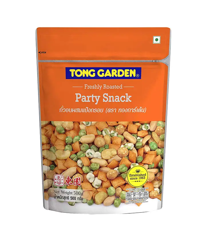 tong garden party snacks