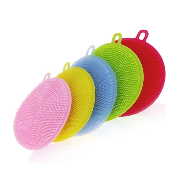 Naivete Cleaning Supplies Sponges Silicone Scrubber