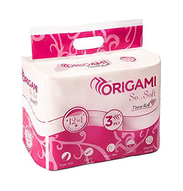 Origami So Soft 3 ply Toilet Tissue