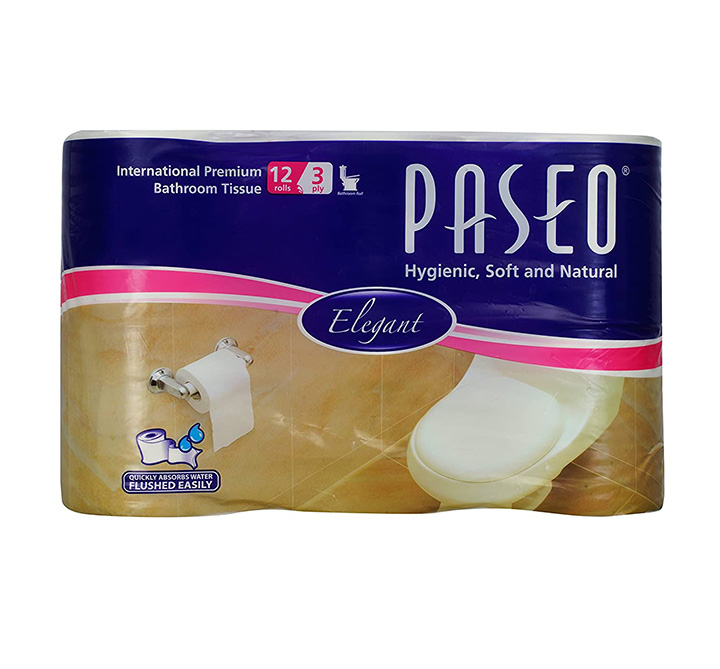 Paseo Superior 3 ply Toilet Roll Paper Tissue