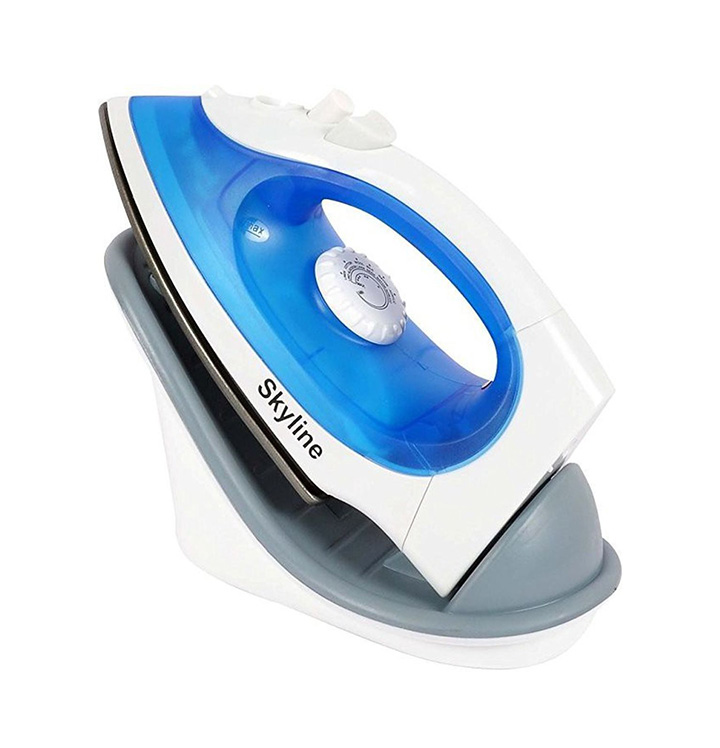 SKY LINE Cordless Non-Stick Soleplate Steam and Spray Iron