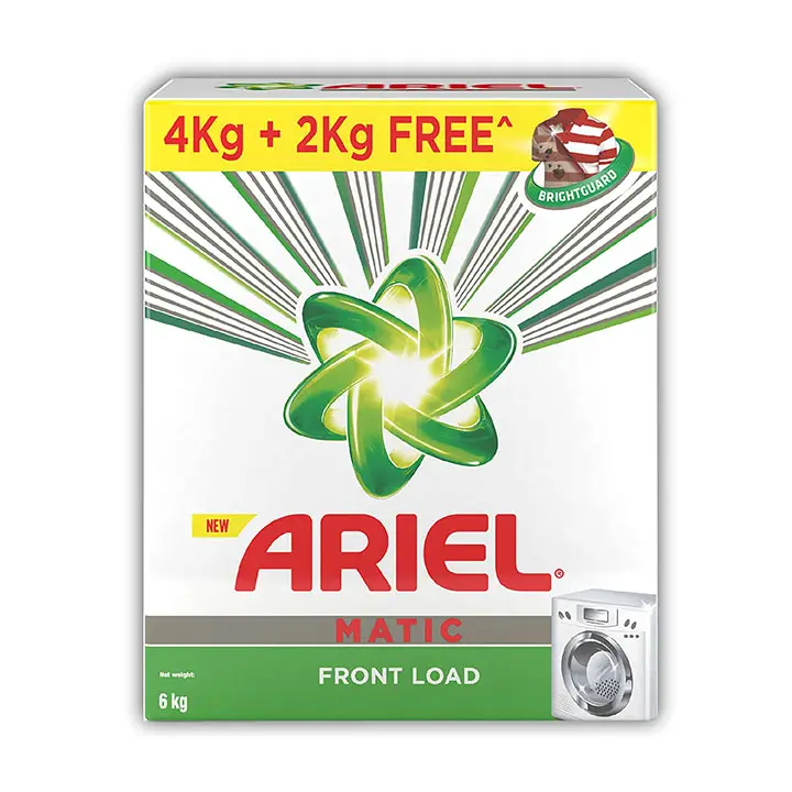 ariel matic front load detergent washing powder