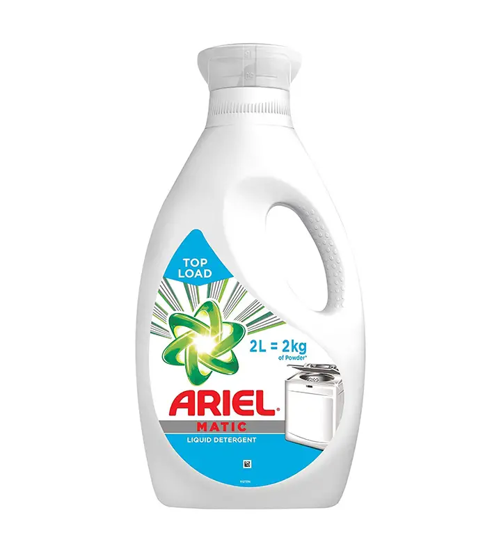 ariel matic liquid detergent top load 2 litre